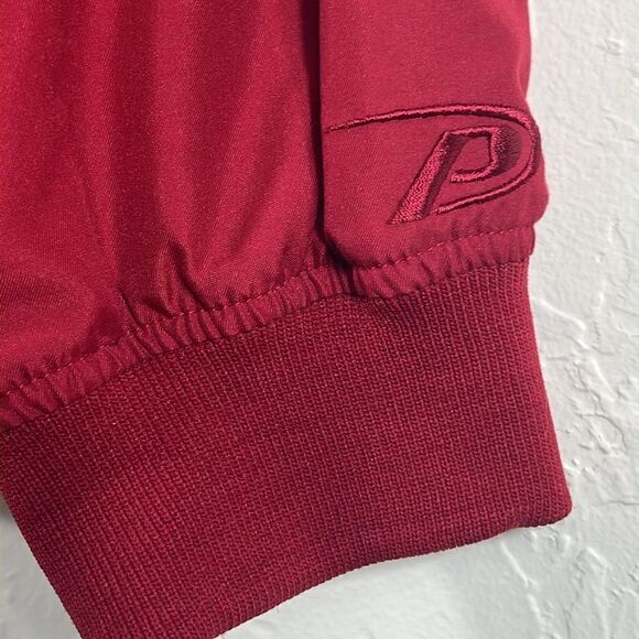 🔥🏈 Vintage OKLAHOMA SOONERS Pro Player Embroidered Pullover Jacket Sz Lg - EUC - Picture 7 of 11